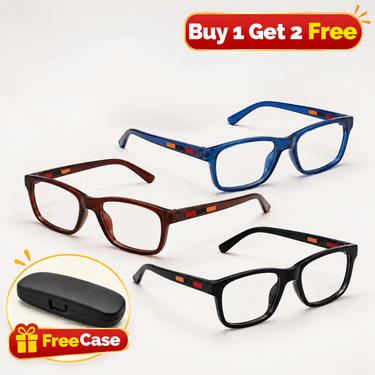 Full Frame Adaptive Power Reading Glasses Buy 1 Get 2 Free (3ORG56)