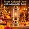 Brass Akhand Diya With Adjustable Bati (BAD4)