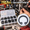 250 Pcs E -Type External Circlip Set (HT220)