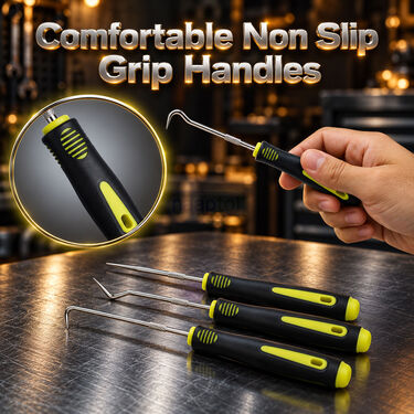 4 Pcs Professional Pick & Hook Tool Set For Car Repair (HT222)