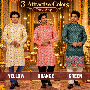 Pick Any 1 Mens Kurta (K1L6)