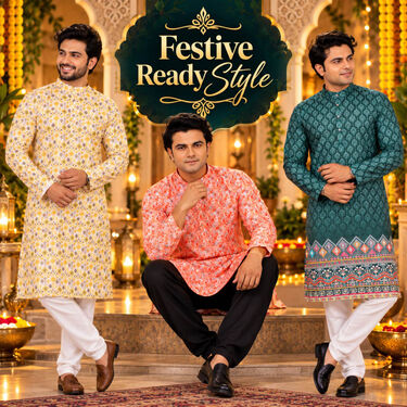 Pick Any 1 Mens Kurta (K1L6)