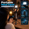 Portable Metal Tripod With Remote Shutter And Light (ELA21)