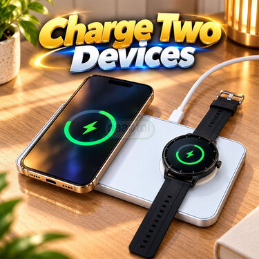 2-In-1 Fast Wireless Charger (ELA28)