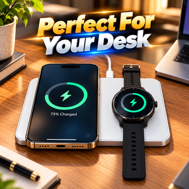 2-In-1 Fast Wireless Charger (ELA28)