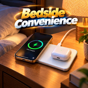 2-In-1 Fast Wireless Charger (ELA28)