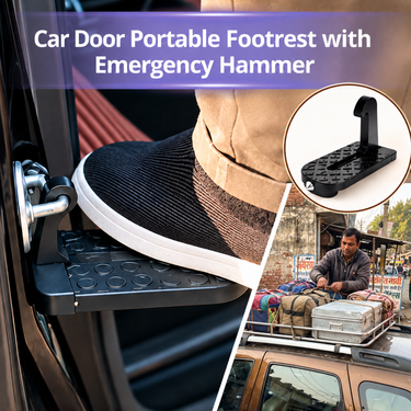 Car Door Portable Footrest With Emergency Hammer (CAU3)