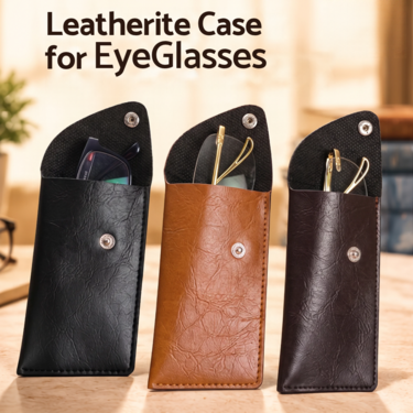 Leatherite Case For EyeGlasses (3GC1)