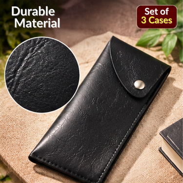 Leatherite Case For EyeGlasses (3GC1)