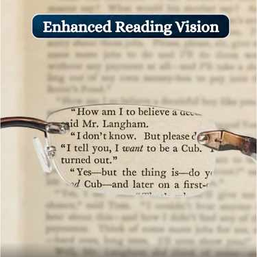 Premium Rimless Adaptive Power Reading Glasses (ORG67)