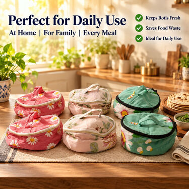 Pack of 6 Roti Cover (ROC3)