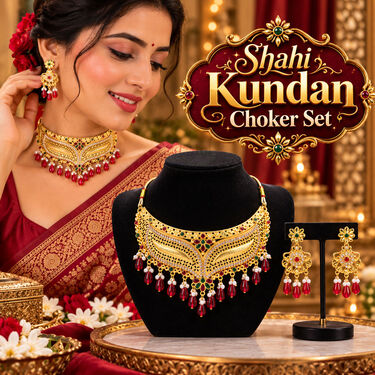 Shahi Kundan Choker Set (WJ26)