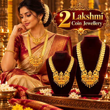 2 Lakshmi Coin Jewellary (WJ27)