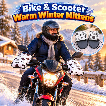Bike & Scooter Warm Winter Mittens (BKU6)