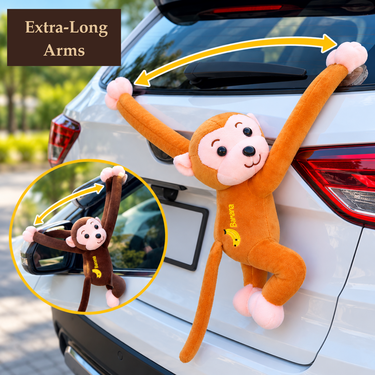 Car Decorative Cute Long Arm Hanging Plush Monkey (CAC13)