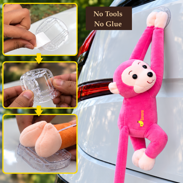 Car Decorative Cute Long Arm Hanging Plush Monkey (CAC13)