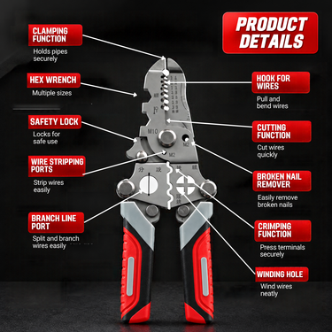 Stripping Plier For Electrical Work (HT252)