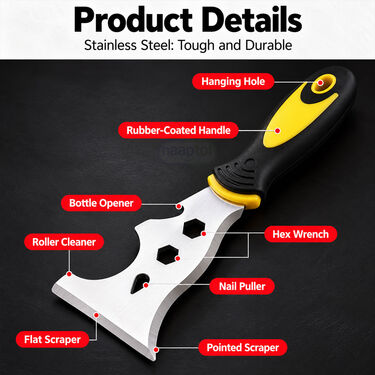 Multifunctional Putty Cement Scraper Knife (HT247)