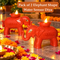 Pack of 2 Elephant Shape Water Sensor Diya (LL100)