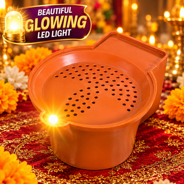 Rechargeable Mantra Diya With Light (MD36)