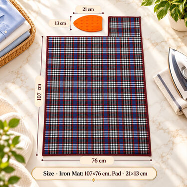 Pick Any 1 Anti Skid Iron Mat With Silicone Pad (ICPM2)