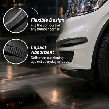 Car Bumper Scratch Guard Strip Pack of 2 (CAC11)