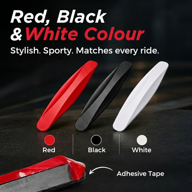 Car Bumper Scratch Guard Strip Pack of 2 (CAC11)