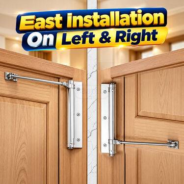 Adjustable Spring-Loaded Door Closer (HT226)
