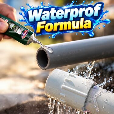 Waterproof Leak Sealing PVC Pipe Glue (25ml) (SAN22)