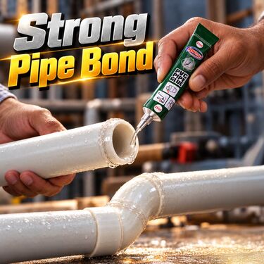 Waterproof Leak Sealing PVC Pipe Glue (25ml) (SAN22)