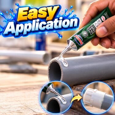 Waterproof Leak Sealing PVC Pipe Glue (25ml) (SAN22)