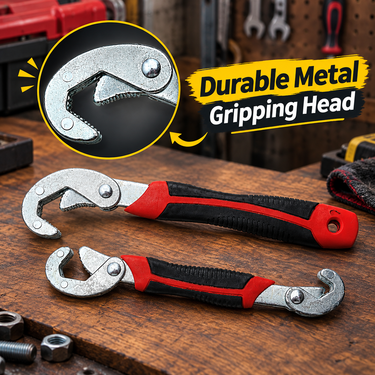 2 Pcs Multifunctional Adjustable Wrench Set (HT249)