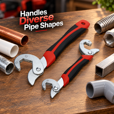 2 Pcs Multifunctional Adjustable Wrench Set (HT249)