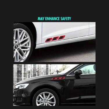 Car Side Sporty Reflectors (CHNCSR)