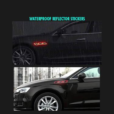Car Side Sporty Reflectors (CHNCSR)