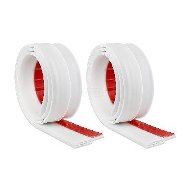 Door Bottom Sealing Strip Guard - Pack Of 2