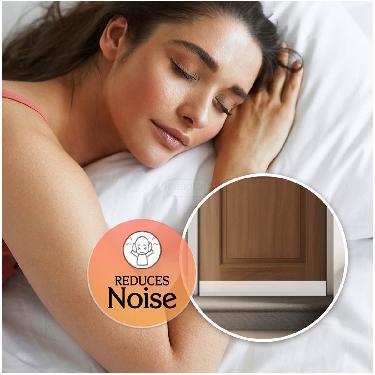 Door Bottom Sealing Strip Guard - Pack Of 2