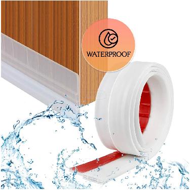 Door Bottom Sealing Strip Guard - Pack Of 2