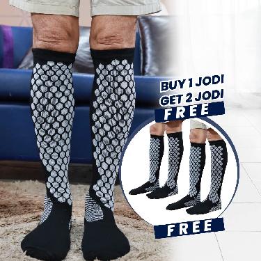 Full Leg Compression Socks Buy 1 Pair Get 2 Pair Free (FLC02)