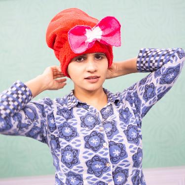 Quick Dry Towel Head Cap for Hair & Facial Care (BT7)