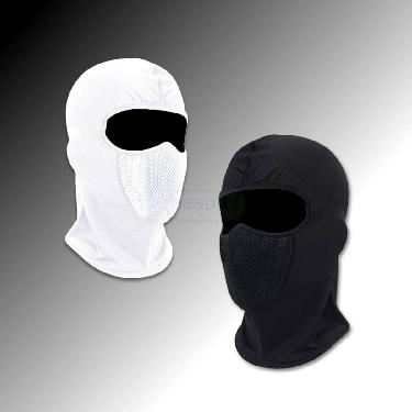 2 Full Face Helmet Mask For Bikers With Free Sleeveless Vest (2MB1)