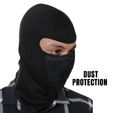 2 Full Face Helmet Mask For Bikers With Free Sleeveless Vest (2MB1)