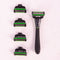 7 Blade Comfort Shaver Razor set with Free 4 Blades (7BS4)