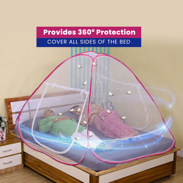 Pick Any 1 Foldable Double Bed Mosquito Net with 50 Decorative Stars (DMN4)