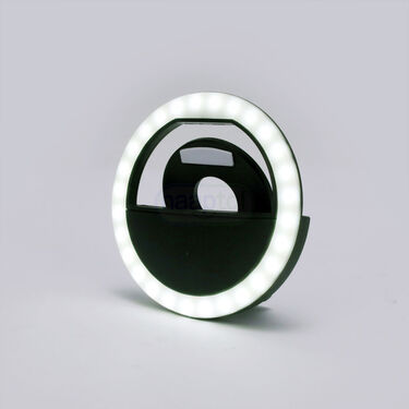 28 LED Rechargeable Super Bright Clip-on Ring Light  (LRG)