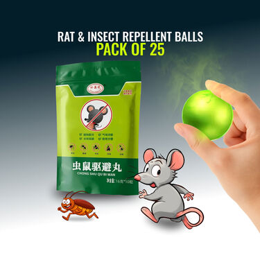 Rat & Insect Repellent Balls (Pack Of 25)
