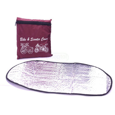 Bike And Scooty Cover With Heat Insulated Seat Cover (BKC3)