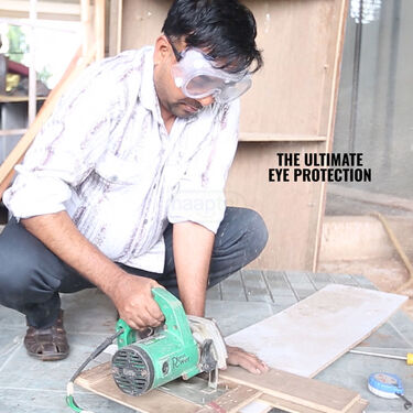 Unbreakable Transparent Safety Goggles With Adjustable Strap - Buy 1 Get 1 FREE (2SG)