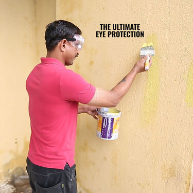 Unbreakable Transparent Safety Goggles With Adjustable Strap - Buy 1 Get 1 FREE (2SG)