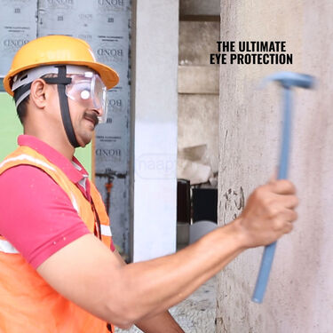 Unbreakable Transparent Safety Goggles With Adjustable Strap - Buy 1 Get 1 FREE (2SG)